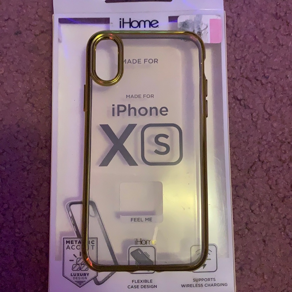 flexible design IPhone Xs clear case